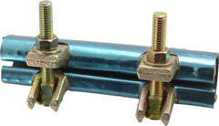 B&K Mueller - 3/4" Pipe Two Bolt 6" Repair Clamp - For Providing Strong Positive Seal In Repairing Leaking Pipes - USA Tool & Supply