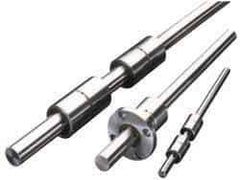 THK - 10mm Diam, 33" Long, Shaft Support - LT Spline Shafting - USA Tool & Supply
