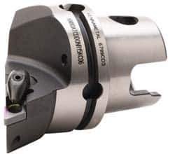 Kennametal - Right Hand Cut, Size KM80, DN.. Insert Compatiblity, Internal Modular Turning & Profiling Cutting Unit Head - 53mm Ctr to Cutting Edge, 70mm Head Length, Through Coolant, Series Kenclamp - USA Tool & Supply