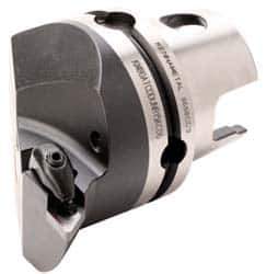 Kennametal - Left Hand Cut, Size KM80, DN.. Insert Compatiblity, Internal Modular Turning & Profiling Cutting Unit Head - 53mm Ctr to Cutting Edge, 70mm Head Length, Through Coolant, Series Kenclamp - USA Tool & Supply