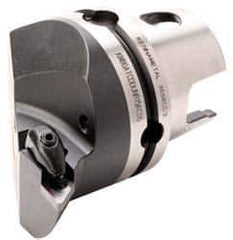 Kennametal - Left Hand Cut, Size KM80, DN.. Insert Compatiblity, Internal Modular Turning & Profiling Cutting Unit Head - 53mm Ctr to Cutting Edge, 70mm Head Length, Through Coolant, Series Kenclamp - USA Tool & Supply