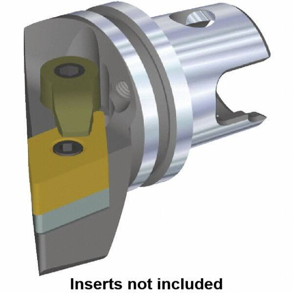 Kennametal - Left Hand Cut, Size KM32, DN.. Insert Compatiblity, External Modular Turning & Profiling Cutting Unit Head - 22mm Ctr to Cutting Edge, 35mm Head Length, Through Coolant, Series Kenloc - USA Tool & Supply