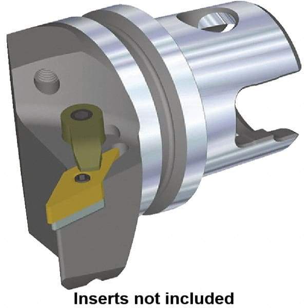 Kennametal - Left Hand Cut, Size KM32, VN.. Insert Compatiblity, External Modular Turning & Profiling Cutting Unit Head - 22mm Ctr to Cutting Edge, 40mm Head Length, Through Coolant, Series Kenloc - USA Tool & Supply