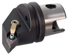 Kennametal - Left Hand Cut, Size KM32, DN.. Insert Compatiblity, External Modular Turning & Profiling Cutting Unit Head - 22mm Ctr to Cutting Edge, 35mm Head Length, Through Coolant, Series Kenloc - USA Tool & Supply