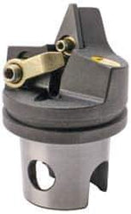 Kennametal - Neutral Cut, Size KM63, VN.. Insert Compatiblity, External Modular Turning & Profiling Cutting Unit Head - 60mm Head Length, Through Coolant, Series Kenloc - USA Tool & Supply