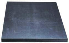 Made in USA - 1/4" Thick x 24" Wide x 2' Long, Acetal Sheet - Black, Porosity Free Grade - USA Tool & Supply