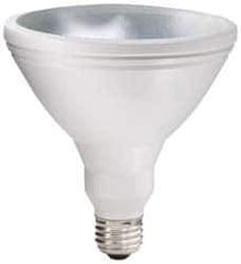 Philips - 25 Watt High Intensity Discharge Flood/Spot Medium Screw Lamp - 3,000°K Color Temp, 1,220 Lumens, 120 Volts, PAR38, 10,500 hr Avg Life - USA Tool & Supply