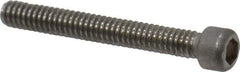 Value Collection - #0-80 UNF Hex Socket Drive, Socket Cap Screw - Grade 18-8 & Austenitic A2 Stainless Steel, Fully Threaded, 1/2" Length Under Head - USA Tool & Supply
