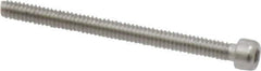 Value Collection - #0-80 UNF Hex Socket Drive, Socket Cap Screw - Grade 18-8 & Austenitic A2 Stainless Steel, Partially Threaded, 3/4" Length Under Head - USA Tool & Supply