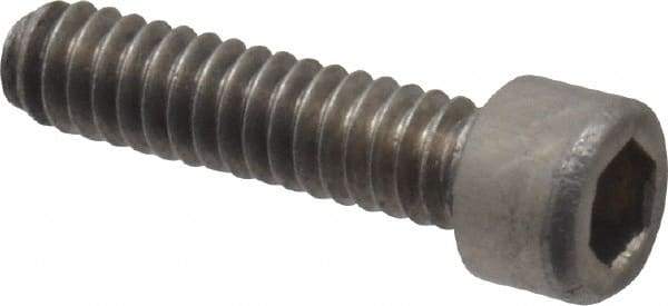 Value Collection - #1-64 UNC Hex Socket Drive, Socket Cap Screw - Grade 18-8 & Austenitic A2 Stainless Steel, Fully Threaded, 5/16" Length Under Head - USA Tool & Supply