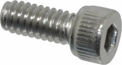 Value Collection - #5-40 UNC Hex Socket Drive, Socket Cap Screw - Grade 18-8 & Austenitic A2 Stainless Steel, Fully Threaded, 5/16" Length Under Head - USA Tool & Supply