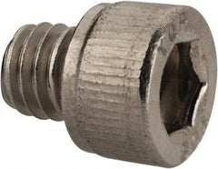 Value Collection - #10-32 UNF Hex Socket Drive, Socket Cap Screw - Grade 18-8 & Austenitic A2 Stainless Steel, Fully Threaded, 3/16" Length Under Head - USA Tool & Supply