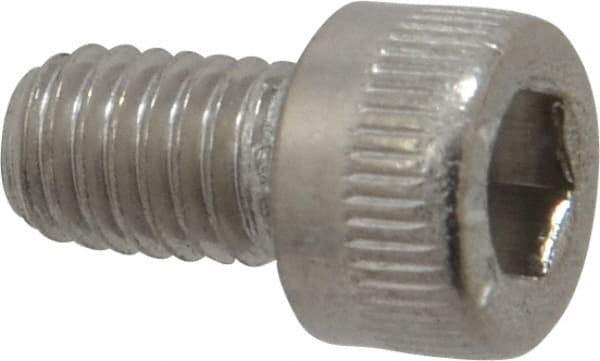 Value Collection - #10-32 UNF Hex Socket Drive, Socket Cap Screw - Grade 18-8 & Austenitic A2 Stainless Steel, Fully Threaded, 5/16" Length Under Head - USA Tool & Supply