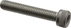 Value Collection - #10-32 UNF Hex Socket Drive, Socket Cap Screw - Grade 18-8 & Austenitic A2 Stainless Steel, Partially Threaded, 1-1/8" Length Under Head - USA Tool & Supply