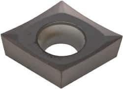 Kennametal - CCGT430.5 HP Grade KC5010 Carbide Turning Insert - TiAlN Finish, 80° Diamond, 1/2" Inscr Circle, 3/16" Thick, 0.0079" Corner Radius - USA Tool & Supply