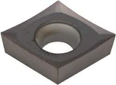Kennametal - CCGT430.5 HP Grade KC5010 Carbide Turning Insert - TiAlN Finish, 80° Diamond, 1/2" Inscr Circle, 3/16" Thick, 0.0079" Corner Radius - USA Tool & Supply