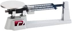 Ohaus - 610 g, 0.1 g Graduation, Triple Beam Balance - 6" Platform Diam - USA Tool & Supply