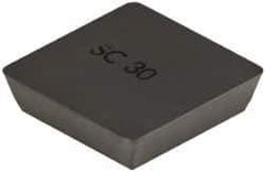 Interstate - SEC422 Grade I55 Carbide Milling Insert - 1/2" Inscribed Circle, 1/32" Corner Radius - USA Tool & Supply