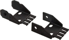 Igus - 1.93 Inch Outside Width x 0.94 Inch Outside Height, Cable and Hose Carrier Steel Zipper Mounting Bracket Set - 1-1/2 Inch Bend Radius, 1.05 Inch Inside Width x 0.67 Inch Inside Height - USA Tool & Supply