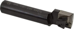 APT - 1-1/16" Min Bore Diam, 4" OAL, 3/4" Shank Diam, Indexable Boring Bar - TPG Insert, Screw or Clamp Holding Method - USA Tool & Supply