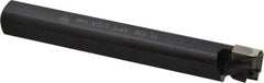 APT - 1-1/4" Min Bore Diam, 7" OAL, 1" Shank Diam, Indexable Boring Bar - TPG Insert, Screw or Clamp Holding Method - USA Tool & Supply