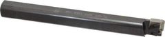 APT - 1-1/4" Min Bore Diam, 9" OAL, 1" Shank Diam, Indexable Boring Bar - TPG Insert, Screw or Clamp Holding Method - USA Tool & Supply