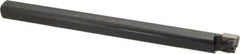 APT - 1-1/4" Min Bore Diam, 12" OAL, 1" Shank Diam, Indexable Boring Bar - TPG Insert, Screw or Clamp Holding Method - USA Tool & Supply