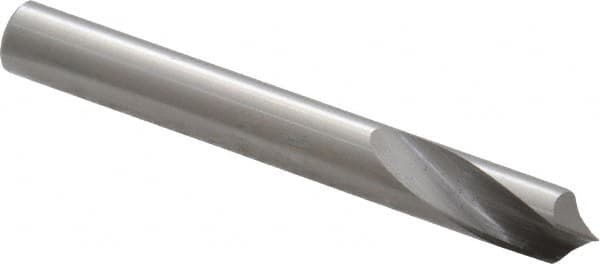 Magafor - 6mm Body Diam, 90°, 2" OAL, Solid Carbide Spotting Drill - USA Tool & Supply