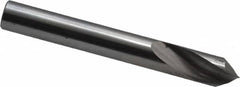 Magafor - 1/4" Body Diam, 90°, 2" OAL, Solid Carbide Spotting Drill - USA Tool & Supply