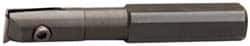 APT - 1/2" Min Bore Diam, 4-1/4" OAL, 3/4" Shank Diam, Indexable Boring Bar - 2-1/4" Max Bore Depth, TPG 221 Insert, Screw Holding Method - USA Tool & Supply
