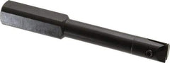 APT - 5/8" Min Bore Diam, 5" OAL, 3/4" Shank Diam, Indexable Boring Bar - 3" Max Bore Depth, TPG 221 Insert, Screw Holding Method - USA Tool & Supply