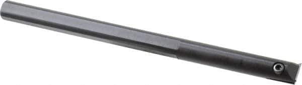 APT - 11/16" Min Bore Diam, 9" OAL, 5/8" Shank Diam, Indexable Boring Bar - TPG 321 Insert, Screw Holding Method - USA Tool & Supply