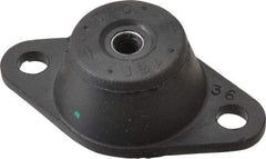 Tech Products - 5/16-18 Bolt Thread, 3-1/8" Long x 1-3/4" Wide x 1" High Standard Deflection Stud Mount Leveling Pad & Mount - 120 Max Lb Capacity, 1-1/4" Base Diam - USA Tool & Supply