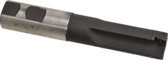 Cutting Tool Technologies - 1" Cut Diam, 0.38" Max Depth of Cut, 1" Shank Diam, 5.51" OAL, Indexable Square Shoulder End Mill - APKT 1003... Inserts, Weldon Shank, 90° Lead Angle - USA Tool & Supply