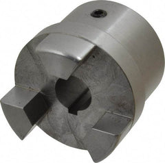 Boston Gear - 3/4" Max Bore Diam, FC25 Coupling Size, Flexible Half Coupling - 2-1/2" OD, 4.13" OAL, Steel - USA Tool & Supply