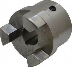 Boston Gear - 7/8" Max Bore Diam, FC25 Coupling Size, Flexible Half Coupling - 2-1/2" OD, 4.13" OAL, Steel - USA Tool & Supply