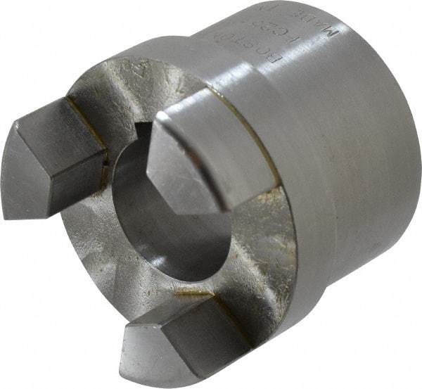 Boston Gear - 1-3/16" Max Bore Diam, FC25 Coupling Size, Flexible Half Coupling - 2-1/2" OD, 4.13" OAL, Steel - USA Tool & Supply