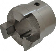 Boston Gear - 1-1/4" Max Bore Diam, FC25 Coupling Size, Flexible Half Coupling - 2-1/2" OD, 4.13" OAL, Steel - USA Tool & Supply