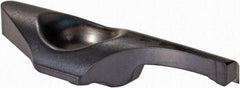 Iscar - 8150020MIFR Grade IC908, 1.5mm Cutting Width Carbide Grooving Insert - 5.69mm Max Depth of Cut, 0.2mm Corner Radius, TiN/TiAlN Finish - USA Tool & Supply