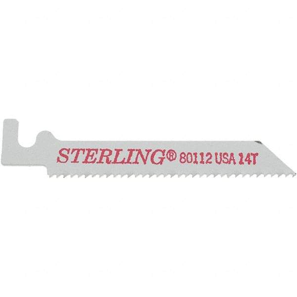 Made in USA - Jig Saw Blades Blade Material: Bi-Metal Blade Thickness (Decimal Inch): 0.0350 - USA Tool & Supply