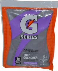 Gatorade - 8.5 oz Pack Riptide Rush Activity Drink - Powdered, Yields 1 Gal - USA Tool & Supply