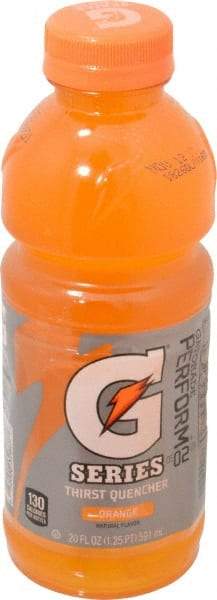 Gatorade - 20 oz Bottle Orange Activity Drink - Ready-to-Drink - USA Tool & Supply