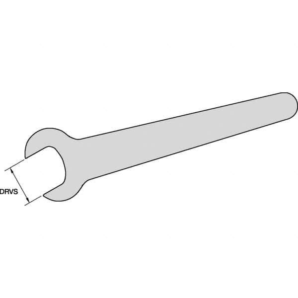 Kennametal - 1/16" Open End Wrench for Indexable Tools - Series Erickson - USA Tool & Supply