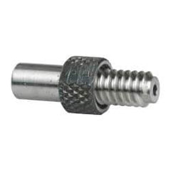 TE-CO - 1/4-20 UNC, 3/8 Inch Thread, 3/8 Inch Shaft Length, Tapped Hole Location Gage - Steel, 3/8 Inch Head Diameter, 1 Inch Overall Length - USA Tool & Supply