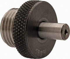 TE-CO - 5/8-18 UNF, 3/8 Inch Thread, 3/8 Inch Shaft Length, Tapped Hole Location Gage - Steel, 7/8 Inch Head Diameter, 1 Inch Overall Length - USA Tool & Supply