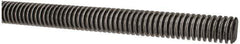 Keystone Threaded Products - 1/2-10 Acme, 3' Long, Low Carbon Steel General Purpose Acme Threaded Rod - Oil Finish Finish, Left Hand Thread, 2G Fit - USA Tool & Supply
