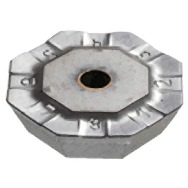 Iscar - OFMR0704 Grade IC928 Carbide Milling Insert - TiAlN Finish, 0.1791" Thick, 0.7008" Inscribed Circle, 0.6mm Corner Radius - USA Tool & Supply