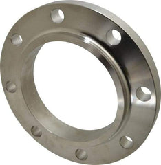 Merit Brass - 6" Pipe, 11" OD, Stainless Steel, Slip On Pipe Flange - 9-1/2" Across Bolt Hole Centers, 7/8" Bolt Hole, 150 psi, Grades 304 & 304L - USA Tool & Supply