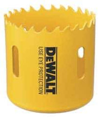 DeWALT - 1-1/8" Diam, 1-1/2" Cutting Depth, Hole Saw - Bi-Metal Saw, Toothed Edge - USA Tool & Supply