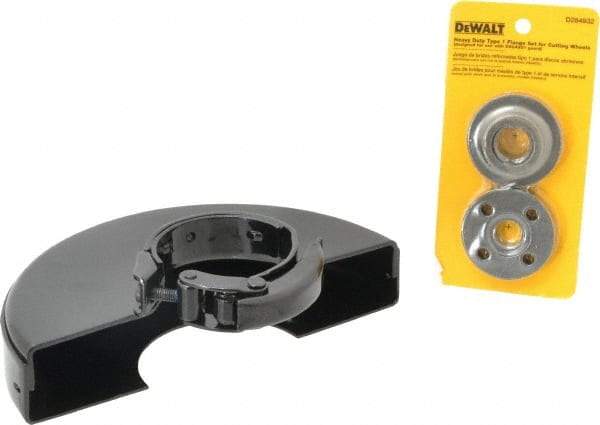 DeWALT - 7" Diam Angle & Disc Grinder Guard - For Use with DEWALT D28494S, D28474W & Type 1 Cutting Wheels - USA Tool & Supply